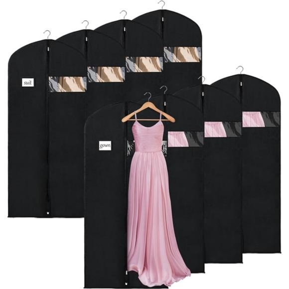 60'' Dress Bag for Gown, Set of 8 Dress Garment Bags for Gowns, Garment Bag - Picture 1 of 7
